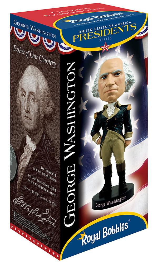 Amazon.co.jp: Royal Bobbles ジョージ・ワシントンボブルヘッド